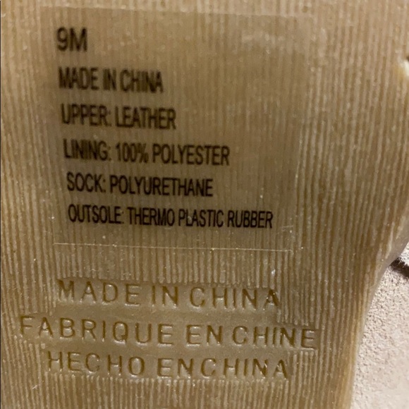 American Eagle Suede Leather Booties Taupe - Picture 4 of 5